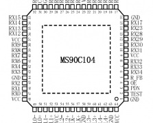 MS90C104-LVDS转35bit的TTL芯片